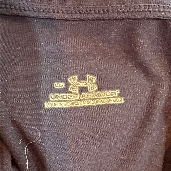 UNDER ARMOUR  Men's Large Dark Blue Long Sleeve Tee - Picture 6 of 6